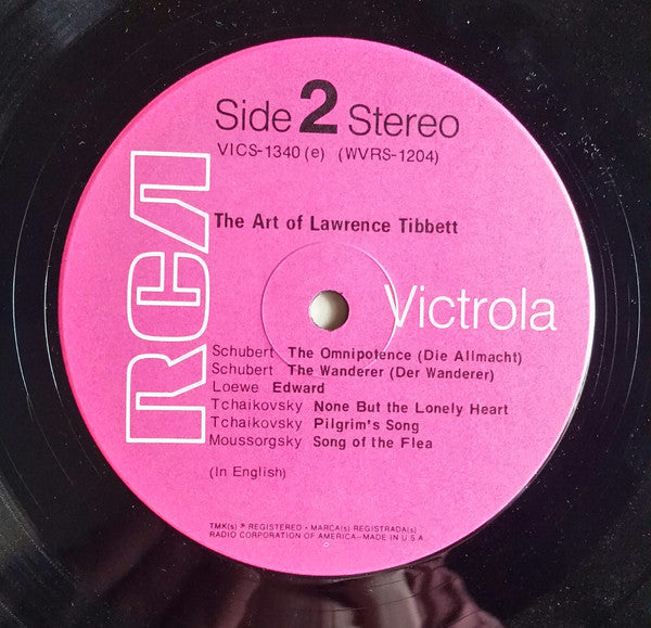 The Art Of Lawrence Tibbett