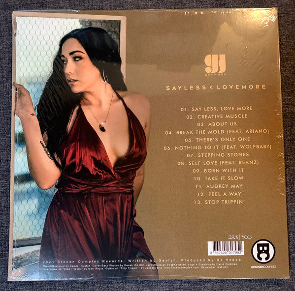 Gavlyn - Say Less, Love More