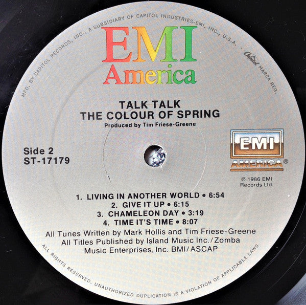 Talk Talk - The Colour Of Spring