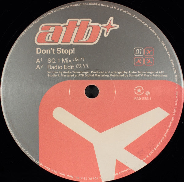 ATB - Don't Stop!