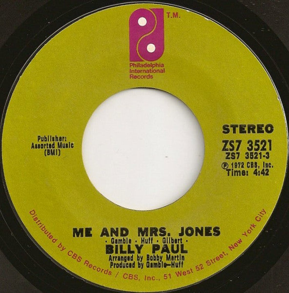 Me And Mrs. Jones / Your Song