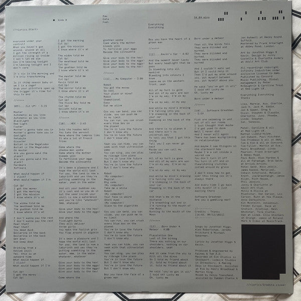 Everything Everything - Raw Data Feel [CLEAR VINYL]