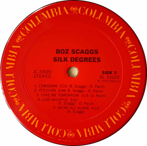 Boz Scaggs - Silk Degrees
