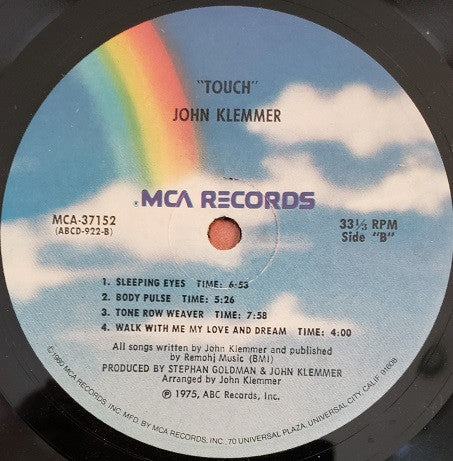 John Klemmer - Touch