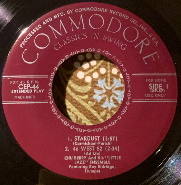 Stardust • Forty Six West Fifty Two • Body And Soul • Sittin’ In