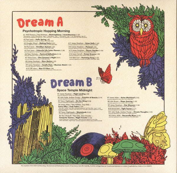 Jazz Dispensary Presents Dream A Dream With Studio G: Cratedigger's Archive (1970-2009) [RED VINYL]