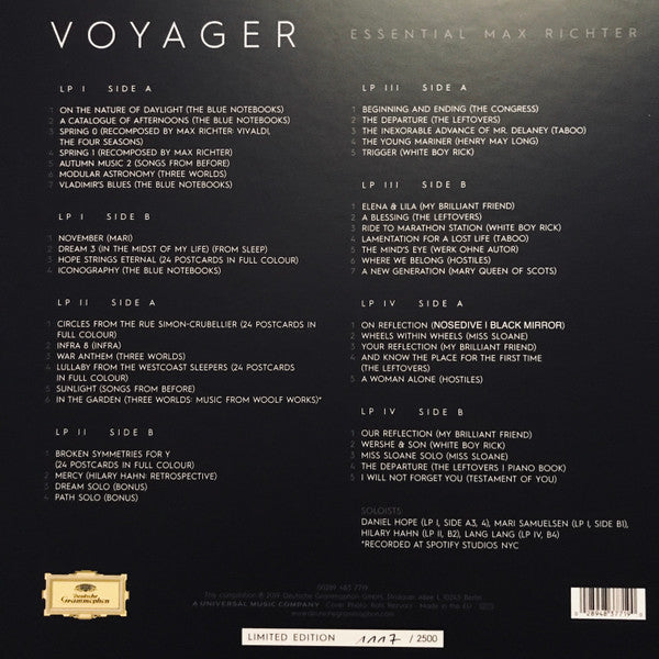 Voyager: Essential Max Richter