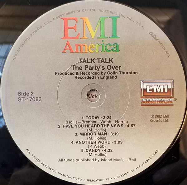 Talk Talk - The Party's Over