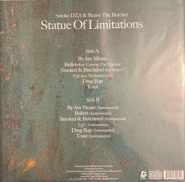 Smoke DZA & Pete Rock - Statue of Limitations [GREEN VINYL]