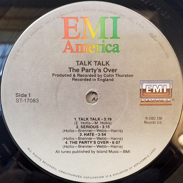 Talk Talk - The Party's Over