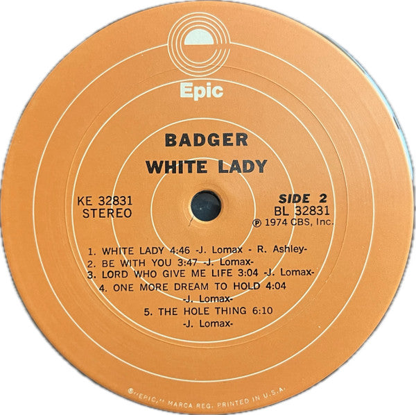 Badger (5) - White Lady