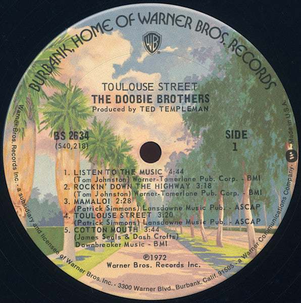 The Doobie Brothers - Toulouse Street