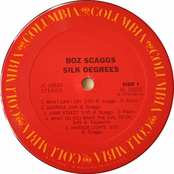 Boz Scaggs - Silk Degrees