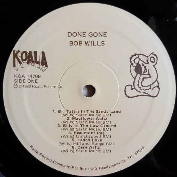 Bob Wills - Done Gone