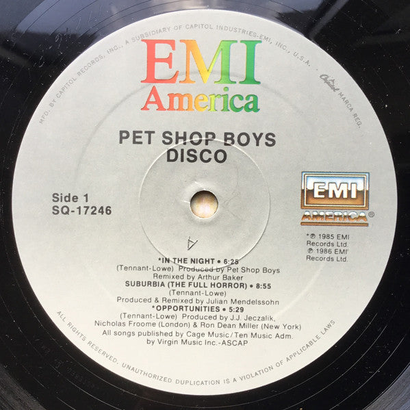 Pet Shop Boys - Disco