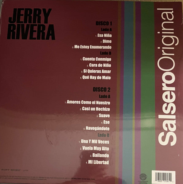 Jerry Rivera - Salsero Original (ORCHID VINYL, PR, 2025)