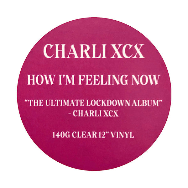 Charli XCX - How I'm Feeling Now [CLEAR VINYL]