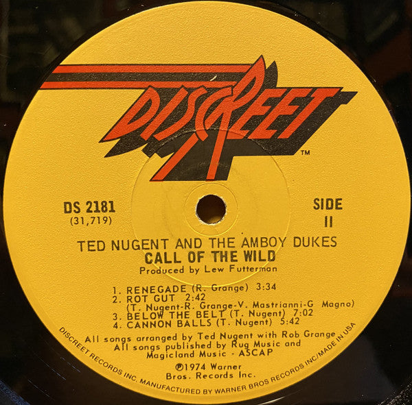Ted Nugent - Call Of The Wild