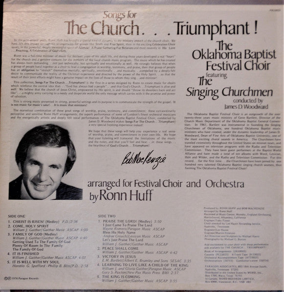 The Oklahoma Baptist Festival Choir - Songs For The Church... Triumphant!