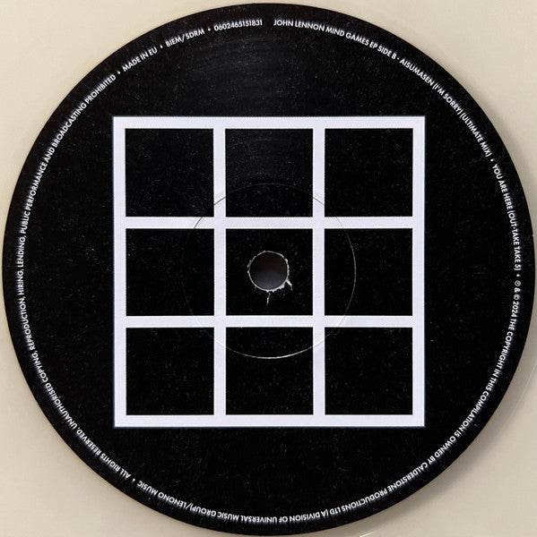 John Lennon - Mind Games EP