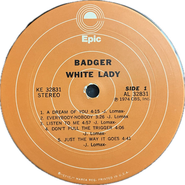 Badger (5) - White Lady