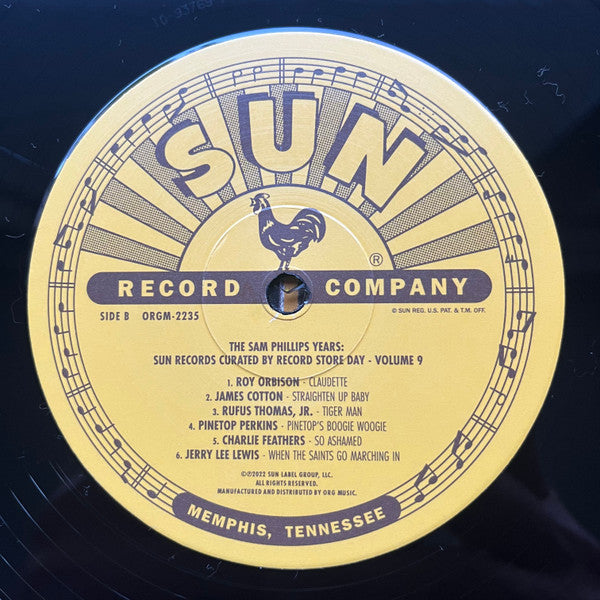 The Sam Phillips Years: Sun Records Curated By Record Store Day Volume 9