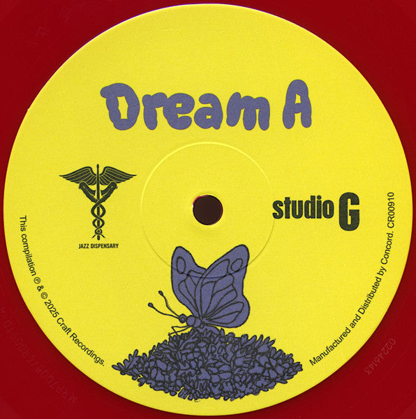 Jazz Dispensary Presents Dream A Dream With Studio G: Cratedigger's Archive (1970-2009) [RED VINYL]