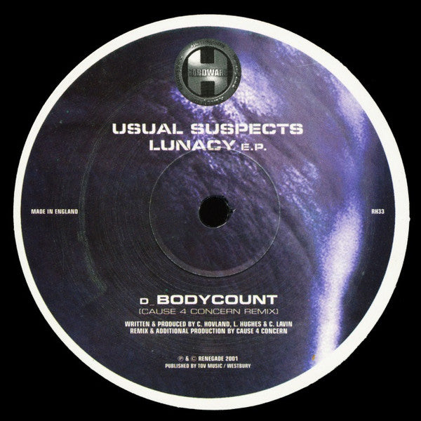 Usual Suspects - Lunacy E.P.
