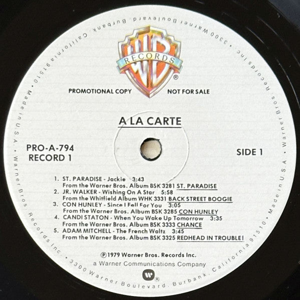 Various - A La Carte