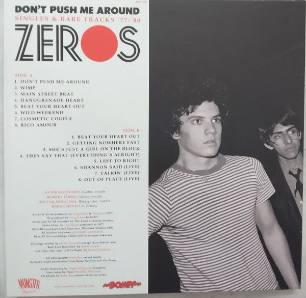 The Zeros - Don't Push Me Around (Singles & Rare Tracks '77-'80)