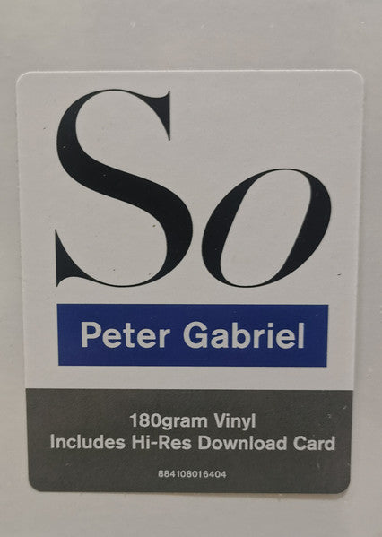 Peter Gabriel - So