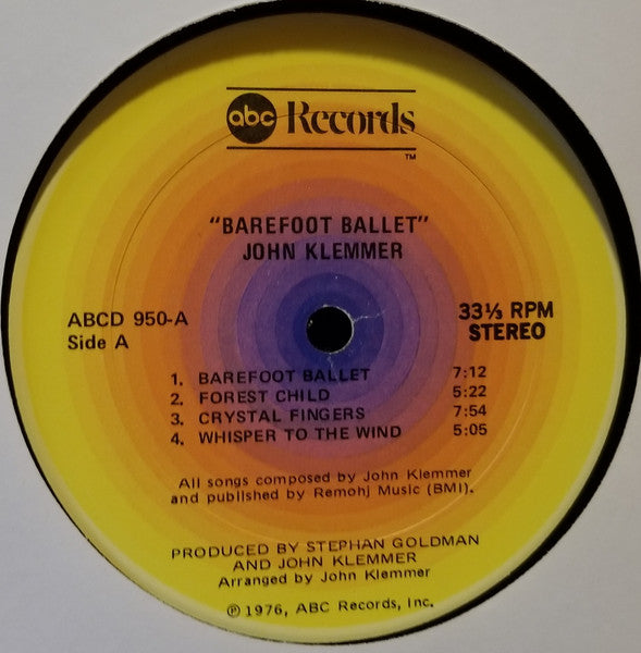 John Klemmer - Barefoot Ballet