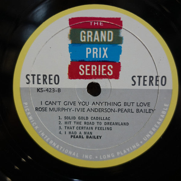 I Can't Give You Anything But Love