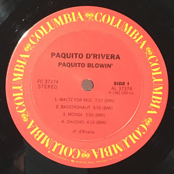 Paquito D'Rivera - Paquito Blowin'