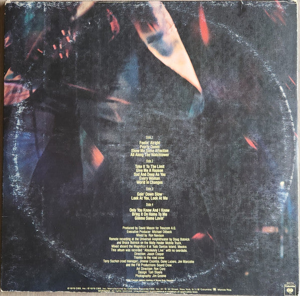 Dave Mason - Certified Live