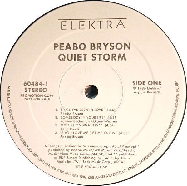 Peabo Bryson - Quiet Storm