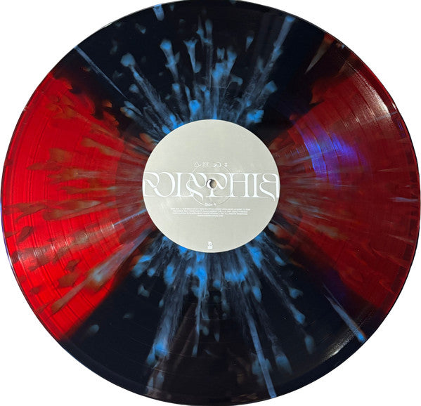 Polyphia - Remember That You Will Die [Red & Black Ice Quad w/ Blue Splatter]
