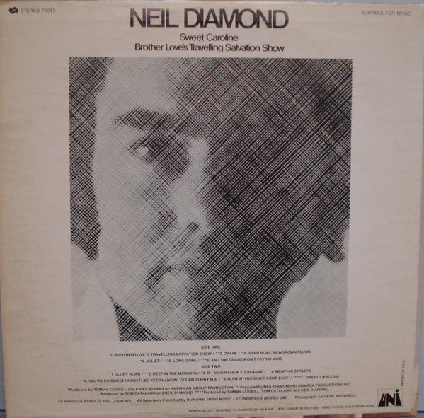 Neil Diamond - Brother Love's Travelling Salvation Show / Sweet Caroline