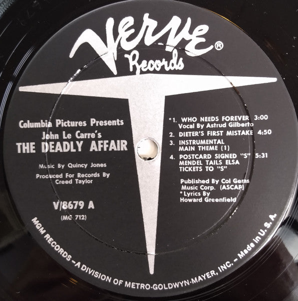 Quincy Jones - The Deadly Affair (The Original Sound Track Album)