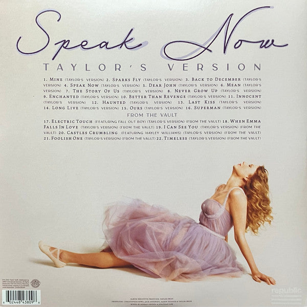Taylor Swift - Speak Now (Taylor's Version)