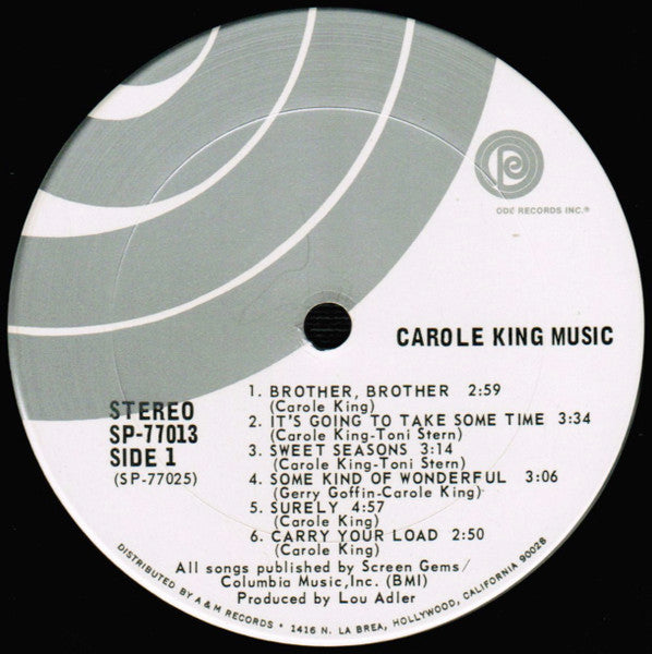Carole King - Music