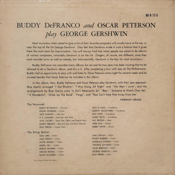 Buddy DeFranco - Play George Gershwin