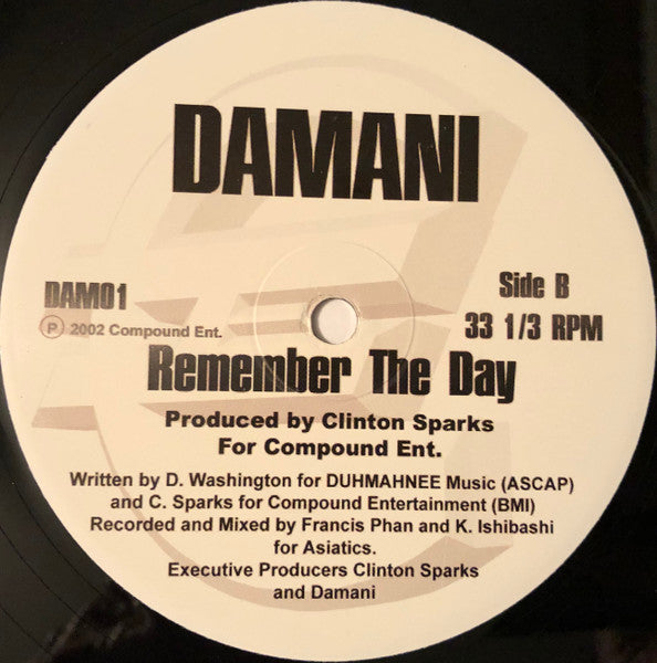 Damani - Move / Remember The Day