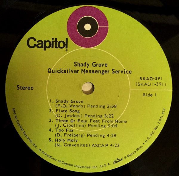 Quicksilver Messenger Service - Shady Grove
