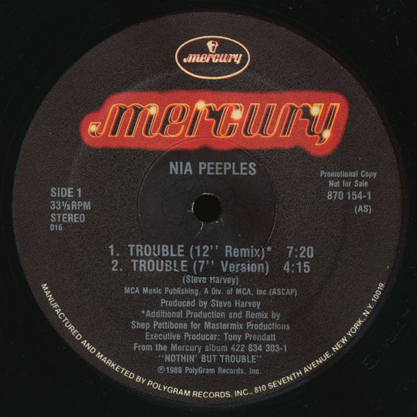 Nia Peeples - Trouble