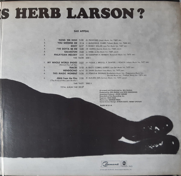 Herb Larson (2) - Sax Appeal
