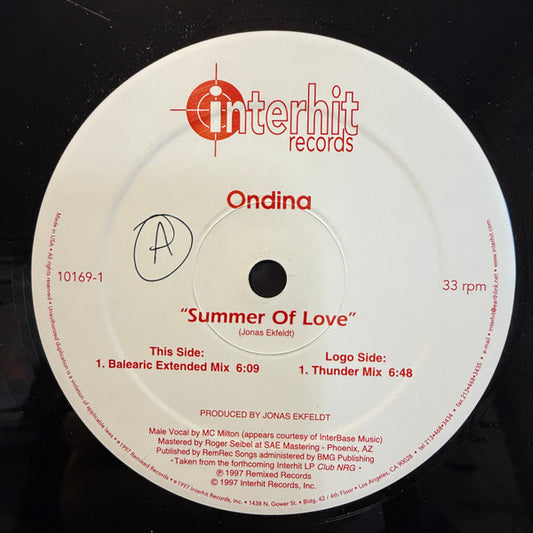 Ondina - Summer Of Love