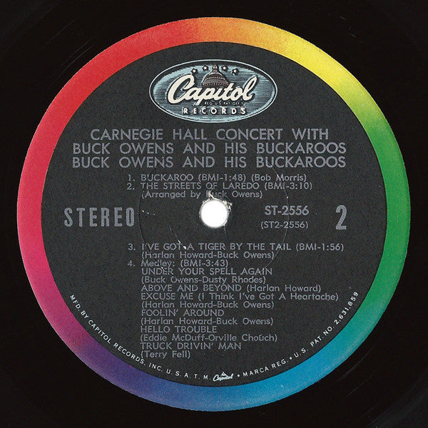 Buck Owens And His Buckaroos - Carnegie Hall Concert
