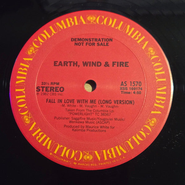 Earth, Wind & Fire - Fall In Love With Me / Lady Sun