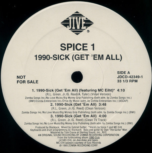 Spice 1 - 1990-Sick (Kill 'Em All)
